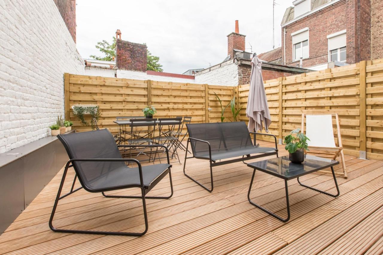 Appartement spacieux et moderne 4 chambres à 5mn à pieds République Lila Exterior foto